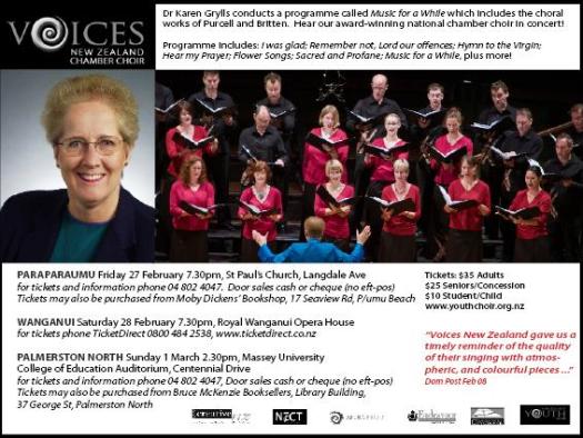 Chris performs with the national chamber choir